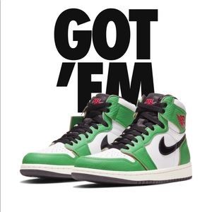 Jordan 1 lucky green 🍀